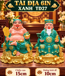 Tài Địa 6IN xanh TD27