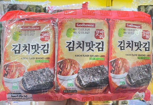 Tảo biển vị kim chi