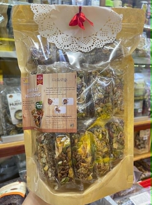 Thanh hạt năng lượng 500g