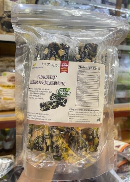 Thanh năng lượng mè đen 350g