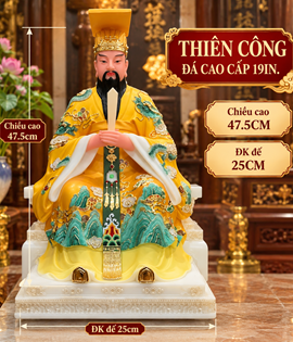 Thiên công đá cao cấp 19in