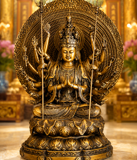 THIÊN THỦ VÀNG CAO 37CM