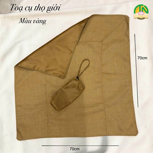 Tọa Cụ Thọ Giới 70*70 vàng