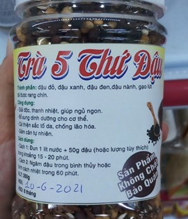TRÀ 5 THỨ ĐẬU ( TRANG NHÃ)