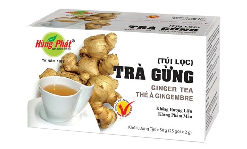 Trà Gừng túi lọc 50g 25 gói