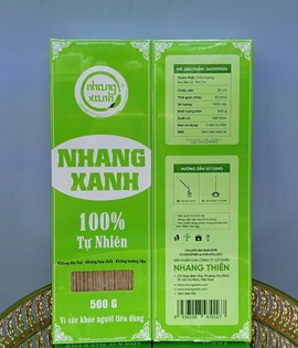 Trầm hương xanh 3 tấc - 500g