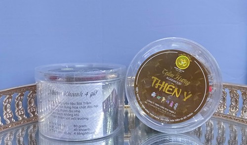 Trầm khoanh 4 giờ nâu
