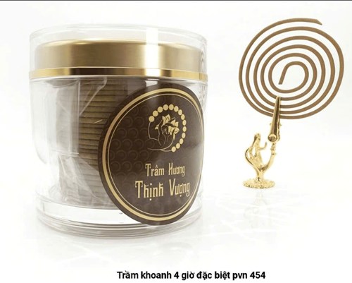 Trầm khoanh 4h đặc biệt pvn454