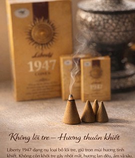 trầm nụ ấn độ liberty 1947
