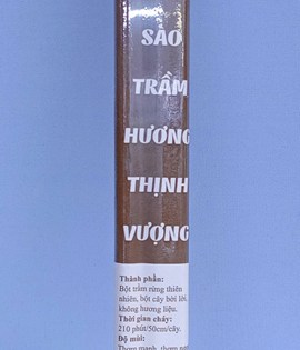 Trầm tăm tre sào 50cm PVN488