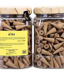 Trầm thiền tâm viên nhỏ 208 viên