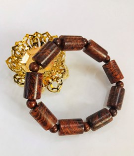 Trụ Gỗ Sưa Đỏ 10li