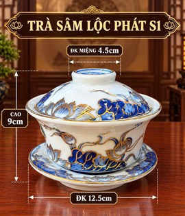 Bát Trà Sâm Lộc Phát Số 1