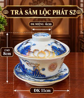 Bát Trà Sâm Lộc Phát Số 2