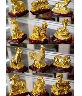 Tượng 12 con giáp xi nhỏ XV29- 1 Tượng