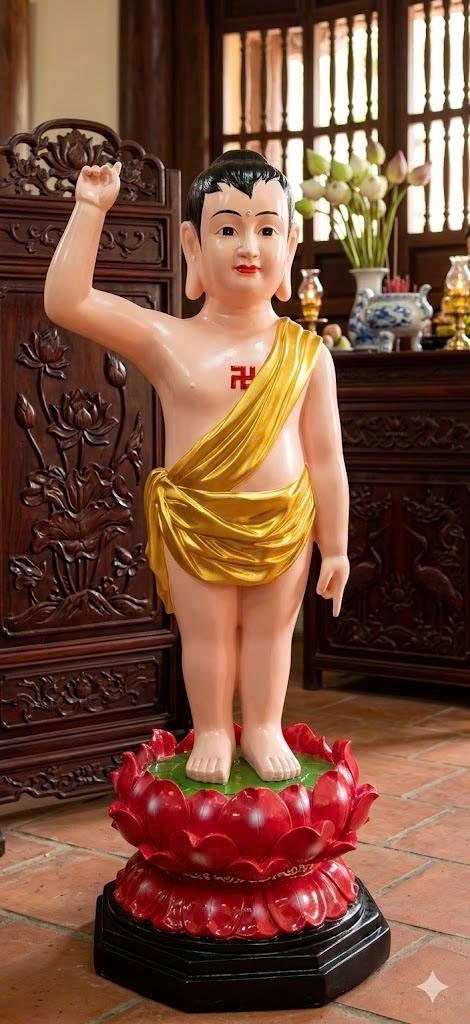 TƯỢNG ĐẢN SANH 1M4