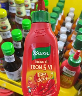 Tương ớt tròn 5 vị cay 220g