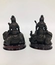 Tượng Văn Thù + Phổ Hiền QA04
