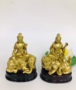 Tượng Văn Thù + Phổ Hiền QA08