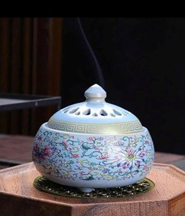 Xông trầm hoa trắng