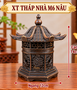 XÔNG TRẦM THÁP NHÀ M6 NÂU