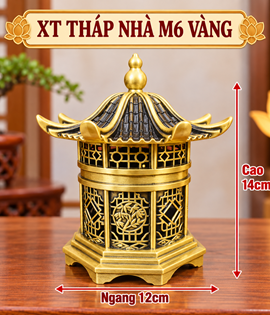 XÔNG TRẦM THÁP NHÀ M6 VÀNG