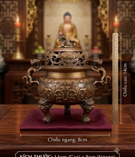 XT HOA VĂN 4D KỲ LÂN PVN369 NÂU