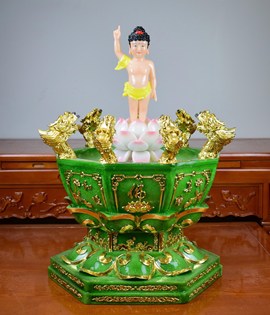 bồn tắm phật xanh 108cm