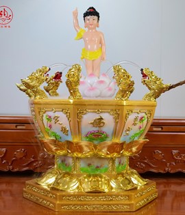 bồn tắm phật sen 88cm