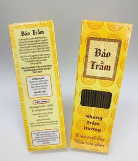 Nhang bảo trầm Vàng 2 Tấc