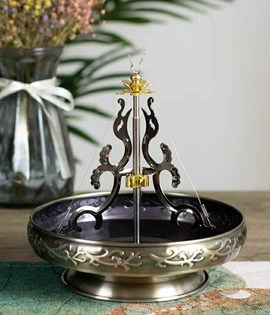 Dĩa hứng nhang hạc đồng