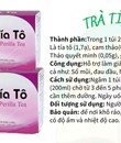 Trà tía tô 20 gói