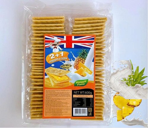 Bánh lạt Thái kem dứa 600g