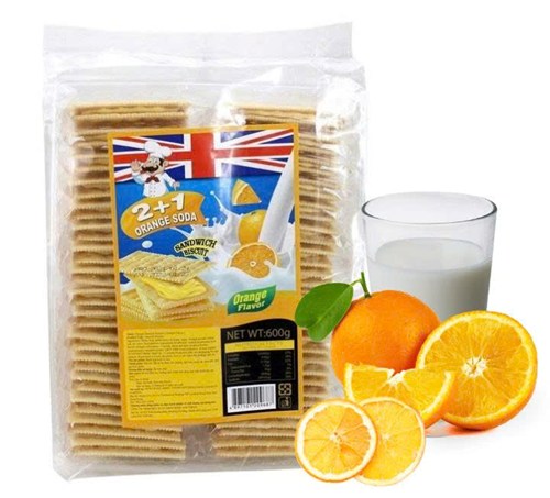 Bánh lạt Thái kem Organe 600g