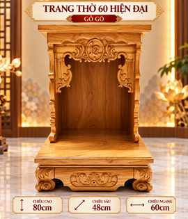 Trang Thờ 60 Hiện Đại