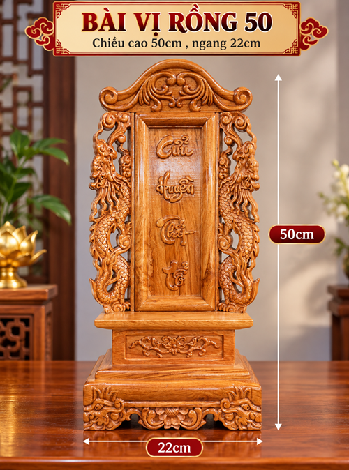 Bài vị rồng 50