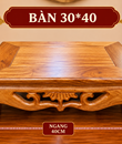 Bàn 30*40 gỗ hương