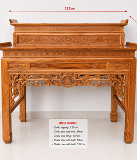 Bàn thờ 2 tầng gỗ hương 127