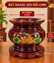 Bát nhang sen nổi 12 MD
