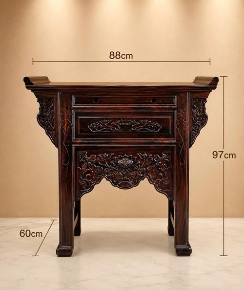 BT 1 TẦNG 88CM SEN - GỖ MUỒNG