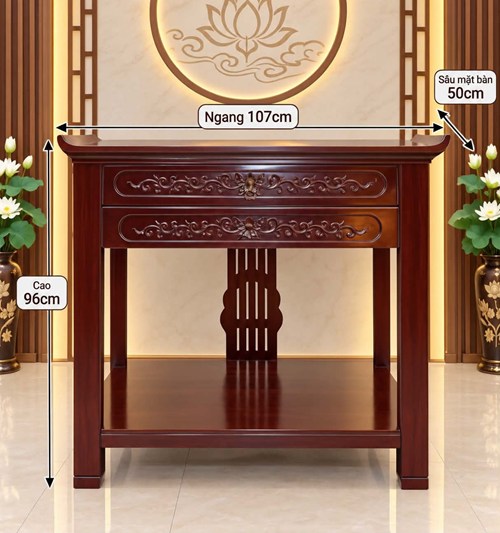 BT 1 Tầng gỗ tràm 50*107