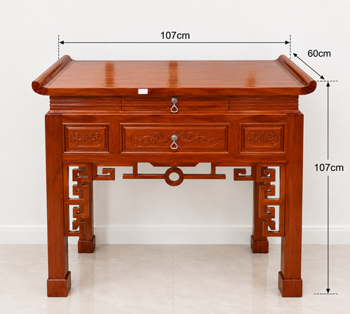 BT 1 TẦNG GỖ TRÀM DB 107CM