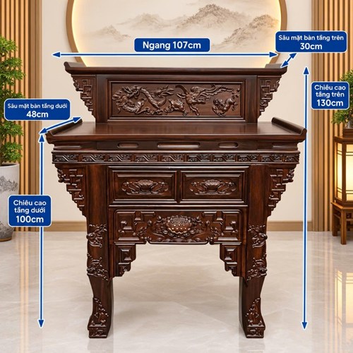 Bt tứ linh 2 tầng trạm 107