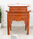 Bàn thờ 2 tầng gỗ hương 107 MD