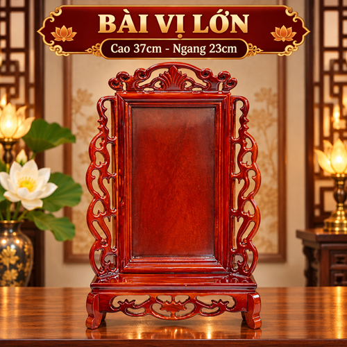 Bài vị gỗ lớn