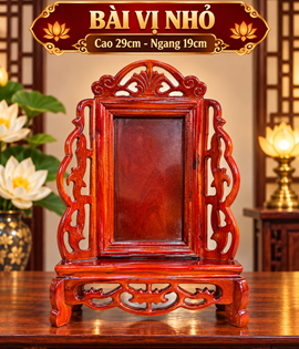 Bài vị gỗ nhỏ