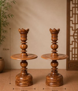 Chân đèn hương đá 5T