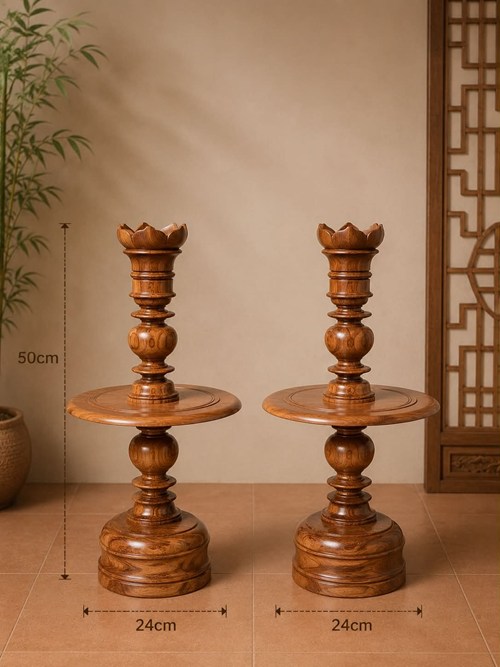 Chân đèn hương đá 5T