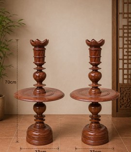 Chân đèn hương đá 7T