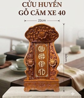 Cửu Huyền Gỗ Căm Xe 40cm